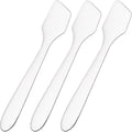 Pndeyo 3pcs Mini Stainless Steel Makeup Spatula, Reusable Cosmetic Cream by Pndeyo