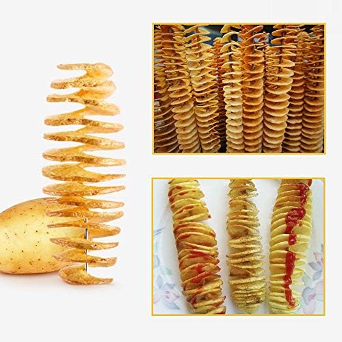 2 Set Tornado Spiral Potato Cutter