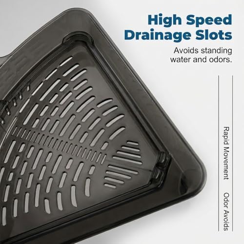 Magnetic Corner Sink Strainer Basket, 2026 New Upgraded Corner Sink