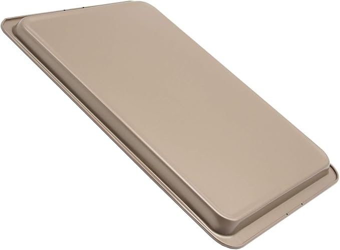 2PCS Cookie Sheet 10x14.5 Inch Baking Sheet Nonstick Heavy Carbon Steel Baking - Image 3