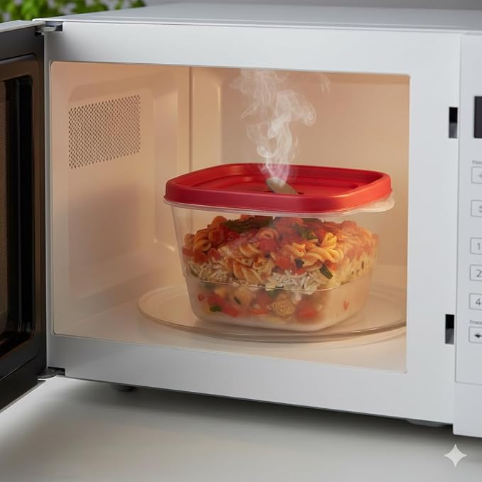 Tribello BPA-Free Plastic Food Storage Set, Dishwasher Safe: Perfect - Image 2