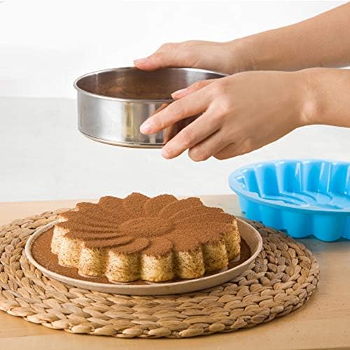 Webake Sieve 6-Inch 60 Mesh, 8-Inch 40 Mesh Sieves Fine Mesh Strainer