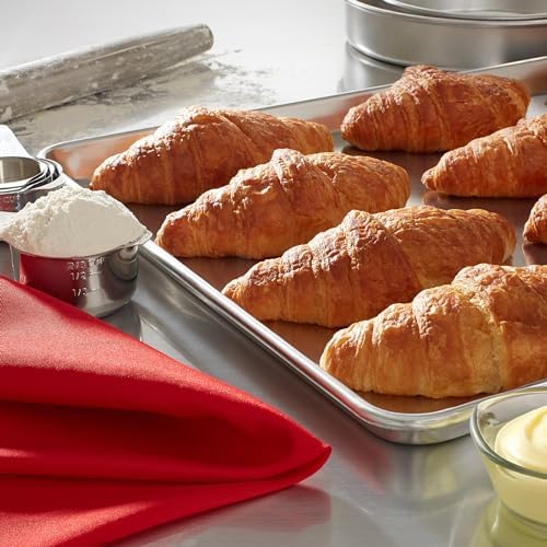 Last Confection 18" x 26" Commercial Grade Baking Sheet Pans, 4 Pack