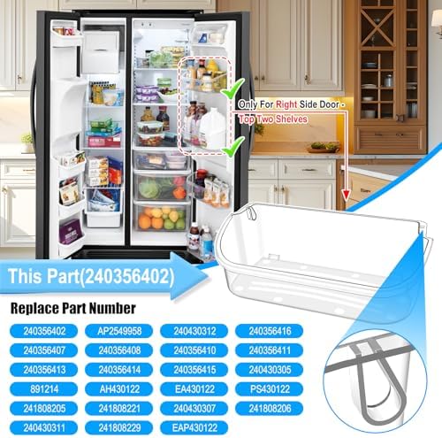 240356402 Refrigerator Door Bin Shelf for Frigidaire Door Shelf