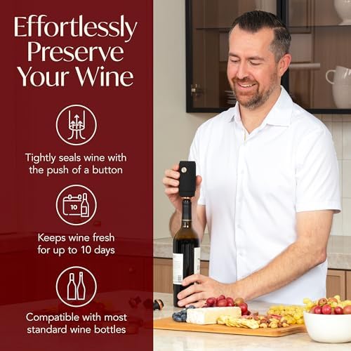 Rechargeable Electric Wine Opener and Electric Wine Preserver with