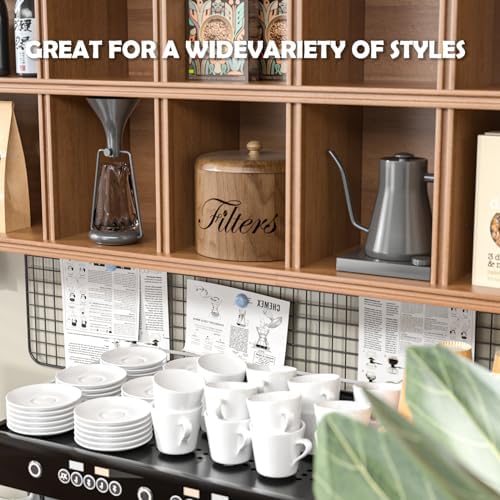 Coffee Filter Holder, Wooden Coffee Filter Storage with Lid