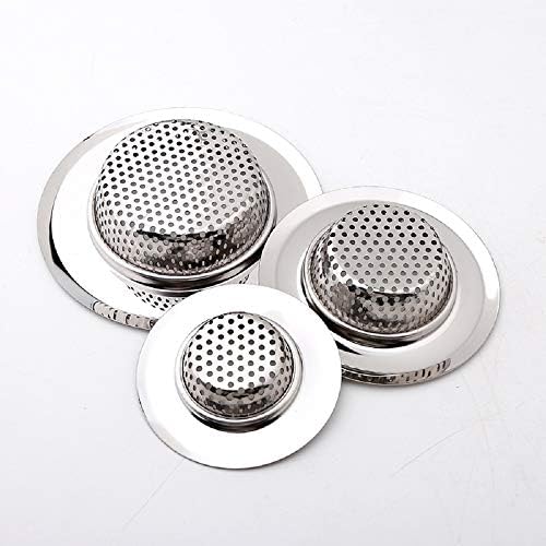 Hair Catcher Shower Drain(3 Pack), Bathtub Drain Cover, Sink Tub Drain