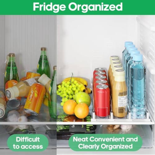 Drink Organizer for Fridge, Automatic Dispenser