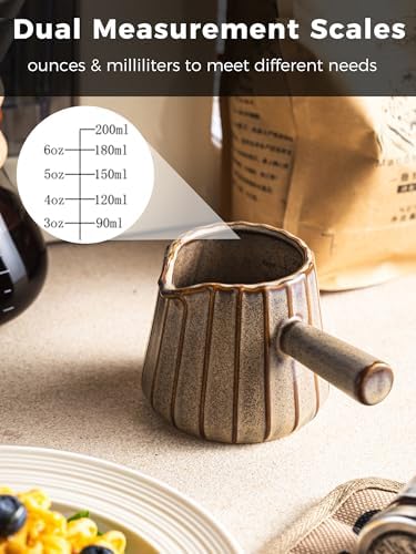 Espresso Cup, Ceramic Espresso Measuring Cup, Espresso Accessories