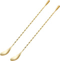 2 Pcs 12 Inches Bar Spoon, Long Handle Mixing Stirrers by Briout
