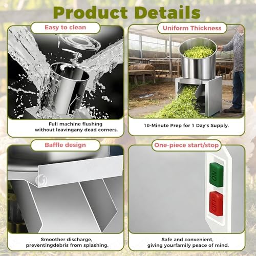 Commercial Vegetable Chopper, 150-200Kg/H