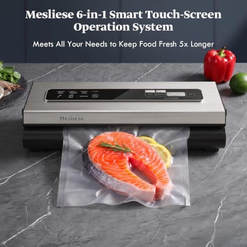 Mesliese 90kPa Vacuum Sealer, Dry/Moist Modes