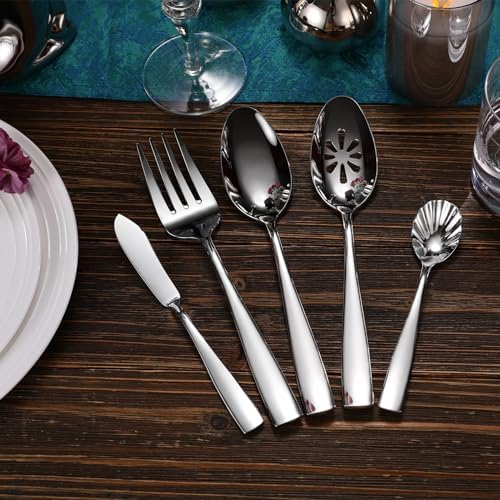 KEAWELL Premium Louis 20/45/65-Piece Silverware Set (65)