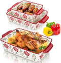 Coloch 3-Pack Ceramic Baking Dish Set