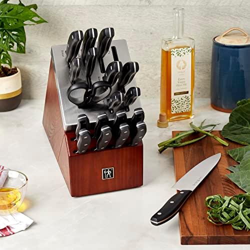 HENCKELS Definition 20-Piece Self-Sharpening Knife Block Set