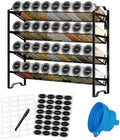 Simple Trending 4-Tier Spice Rack Organizer, Spice Rack with 32 Empty