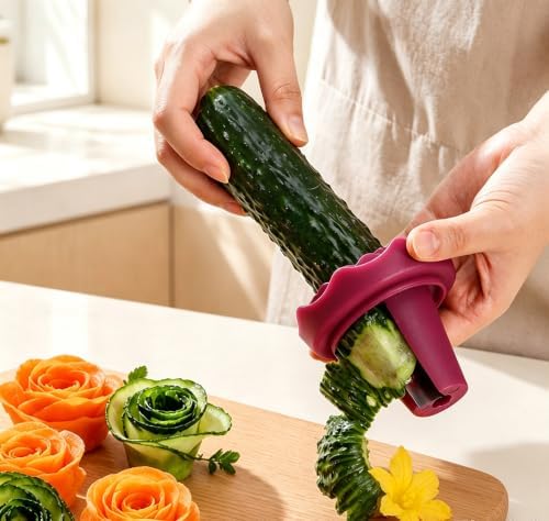 Manual Vegetable Spiralizer and Curler
