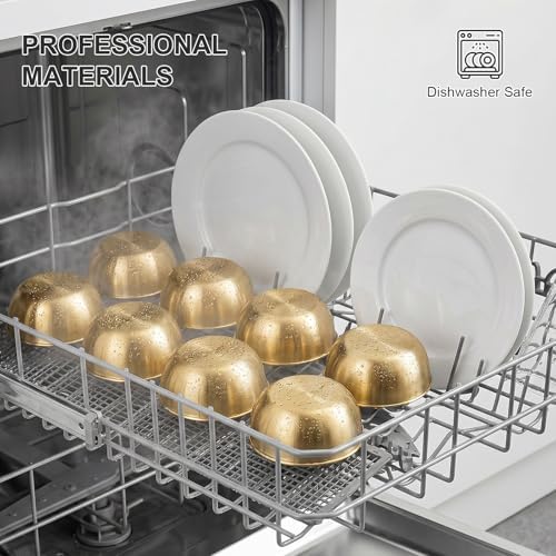 tifanso 8PCS Small Stainless Steel Dipping Bowls for Sauce &