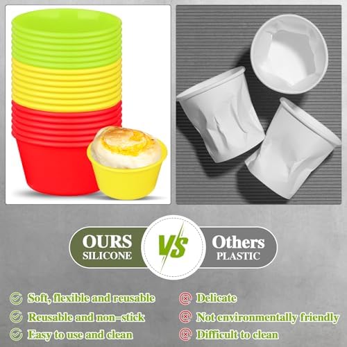 36 Silicone Puto Molder Filipino Medium-Size 2.36" Reusable