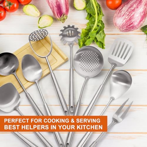 12-Piece 18 10 Stainless Steel Kitchen Utensil Set