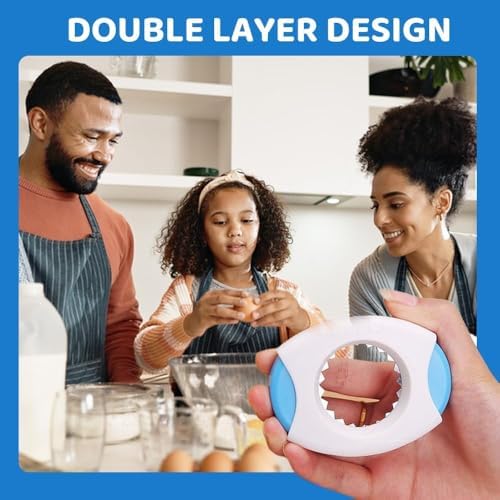 Shell Opener and Cutter - Topper Tool for Boiled Eggs - Quick Peeler