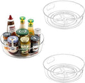Guzon 3 Pack Lazy Susan Turntable, 11.5" Rotating Organizer with