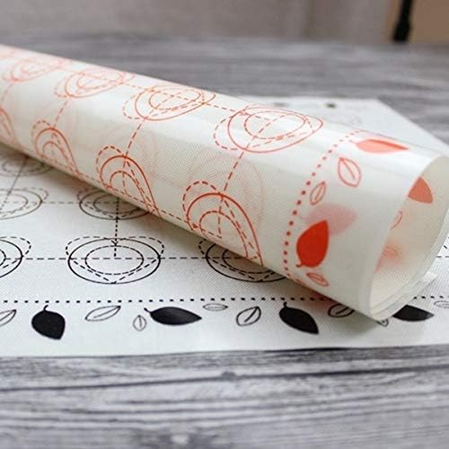 Heat-Resistant Silicone Macaron Baking Mat, Oven Non Stick Baking
