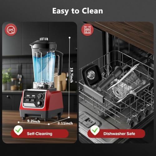 1800W Countertop Blender, 70 Oz Pitcher