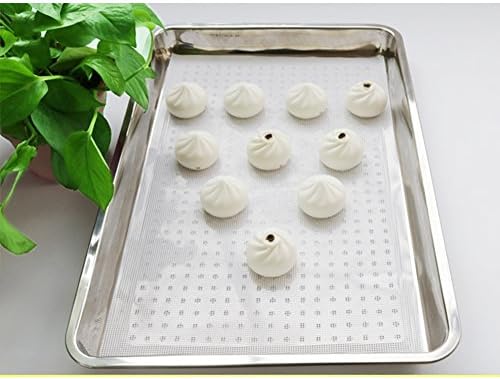 3Pcs/set,Reusable Silicone Steamer Non-stick Dumplings Mat