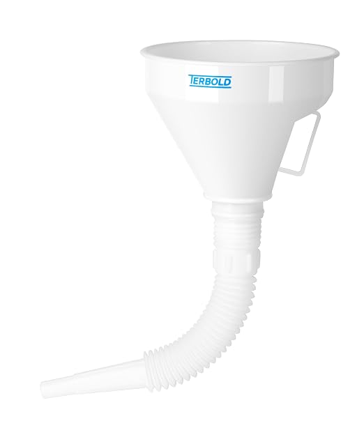 Automotive Flex Funnel with Hose | Wide Mouth Flexible Oil Funnel by Terbold