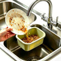 Multifunctional Hanging Sink Drain Strainer Basket, Green