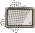 Nordic Ware Naturals Half Sheet Pan, Deluxe Silicone Liner and Cooling