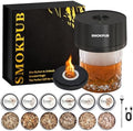 Electric Whiskey Smoker Kit, Cocktail Smoker with Heating System