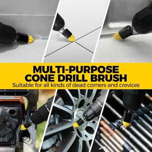 Holikme 30-Piece Drill Brush Attachment Set
