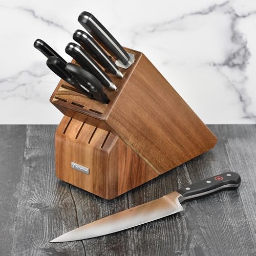 Wusthof Classic 7 Piece Knife Set, Acacia Block