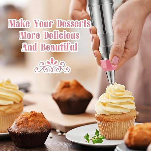 309 PCS Cake Decorating Kit with Storage Case, 73 Stainless Steel
