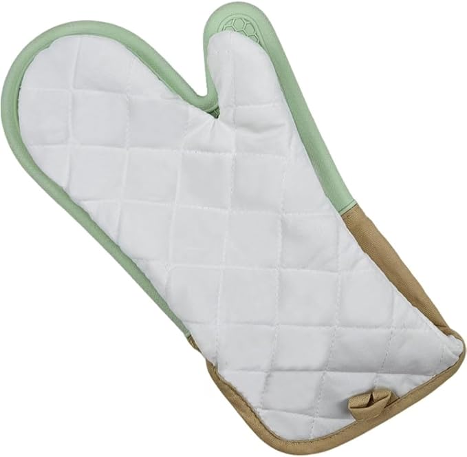 6-Piece Silicone Oven Mitts Set, Heat Resistant Kitchen Gloves - Image 7