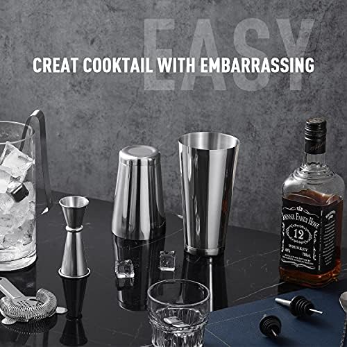 Bartender Kit Gift for New Bartender | Professional 25-Piece mixology