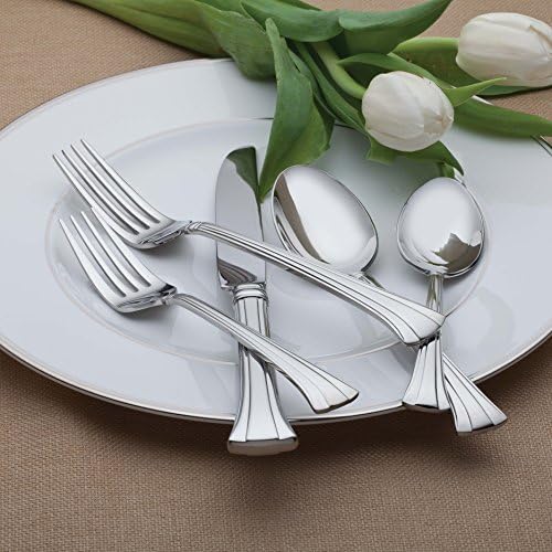 Waterford Mont Clare 18/10 Stainless Steel 65-Piece Set, Service for