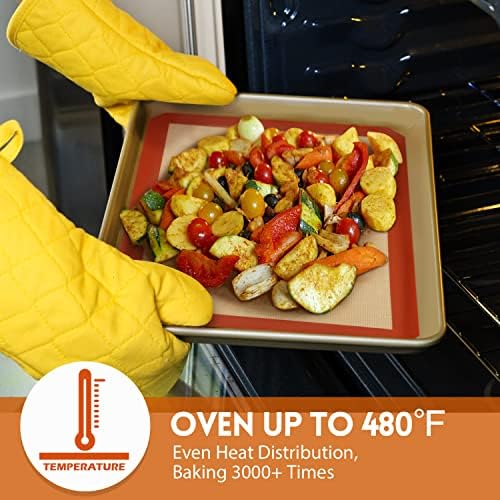 STATINT Silicone Baking Mats, Half Sheet, Set of 2
