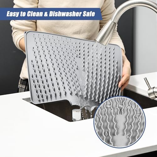 Silicone Dish Drying Mat for Kitchen Counter