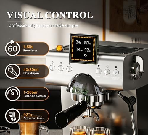 Empstorm CB2 20 Bar Espresso Machine with Milk Frother