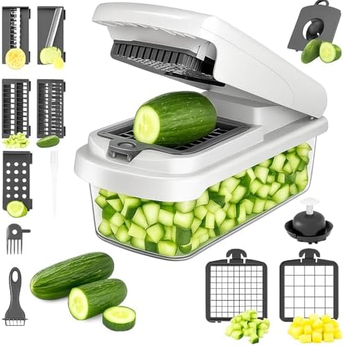 15-in-1 Vegetable Chopper and Mandoline Slicer Set