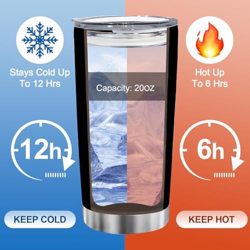 Pandance Sunflower Gifts for Women, 20 oz Sunflower Tumbler Cup Travel