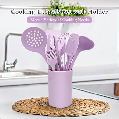 RANX INGST 11 pcs Silicone Utensil Set, Purple