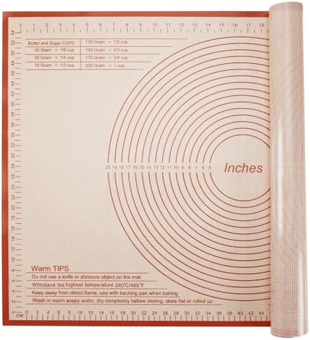 Silicone Pastry Mat, 36x24 Inch