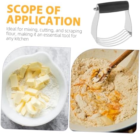 Dough Blender Steel Blades Bread Scraper Flour Blender Pastry Mixing
