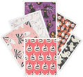 Halloween Christmas Swedish Dishcloth Set: 6 Pcs Holiday Kitchen