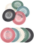 FUOYLOO 10pcs Kitchen Sink Hair Catcher Drain Strainer Set, Disposable