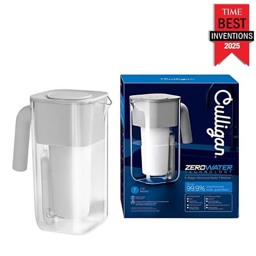 Culligan with ZeroWater Technology 8-Cup Water Filter Pitcher – Includes - Image 2